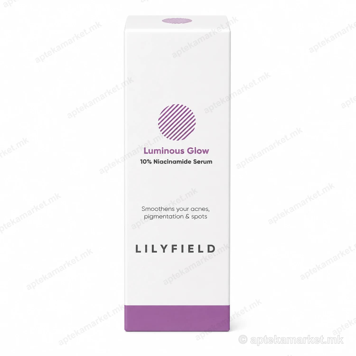 Lilyfield Luminous Glow 10% Niacinamide Serum пакување