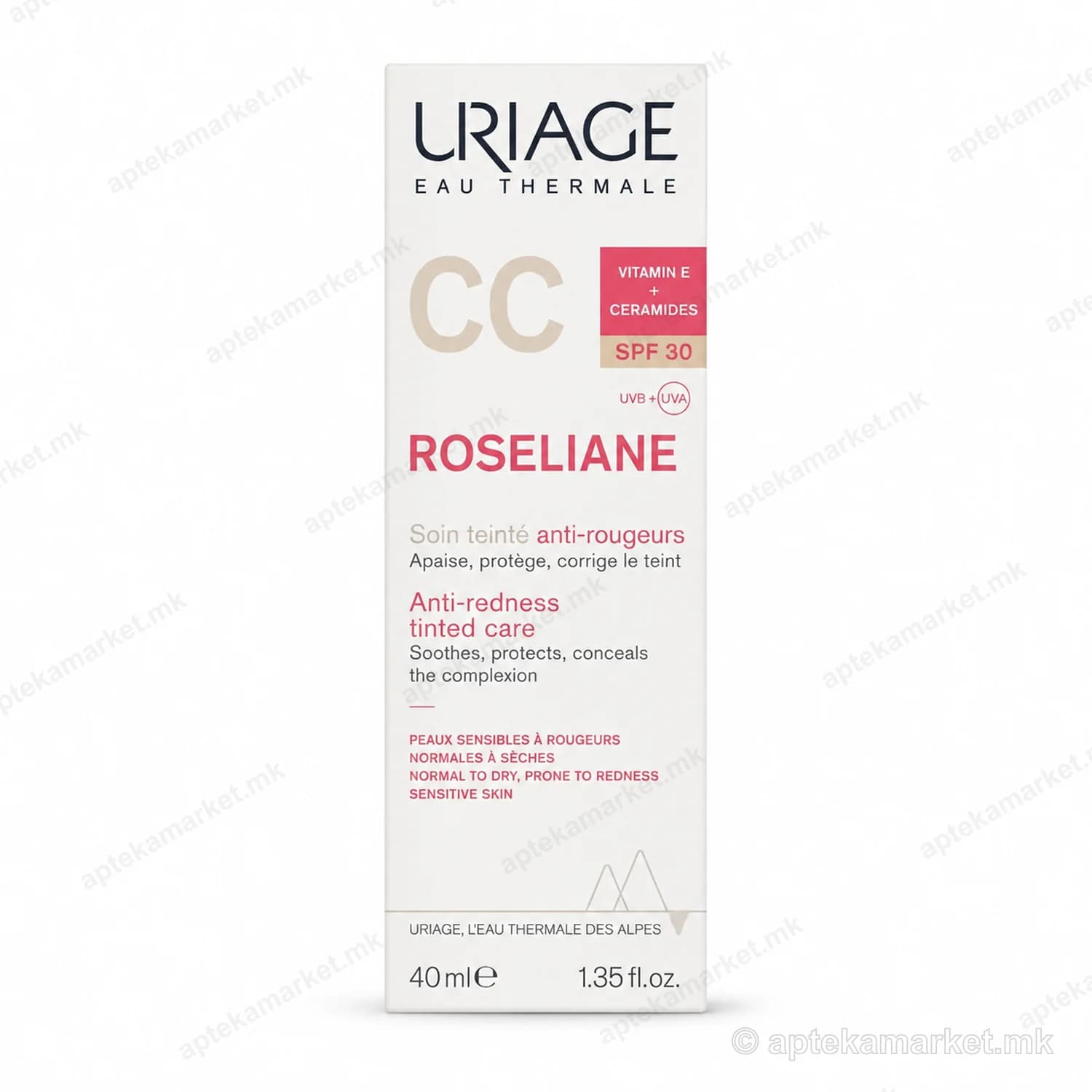 Uriage Roséliane CC Cream SPF30 пакување