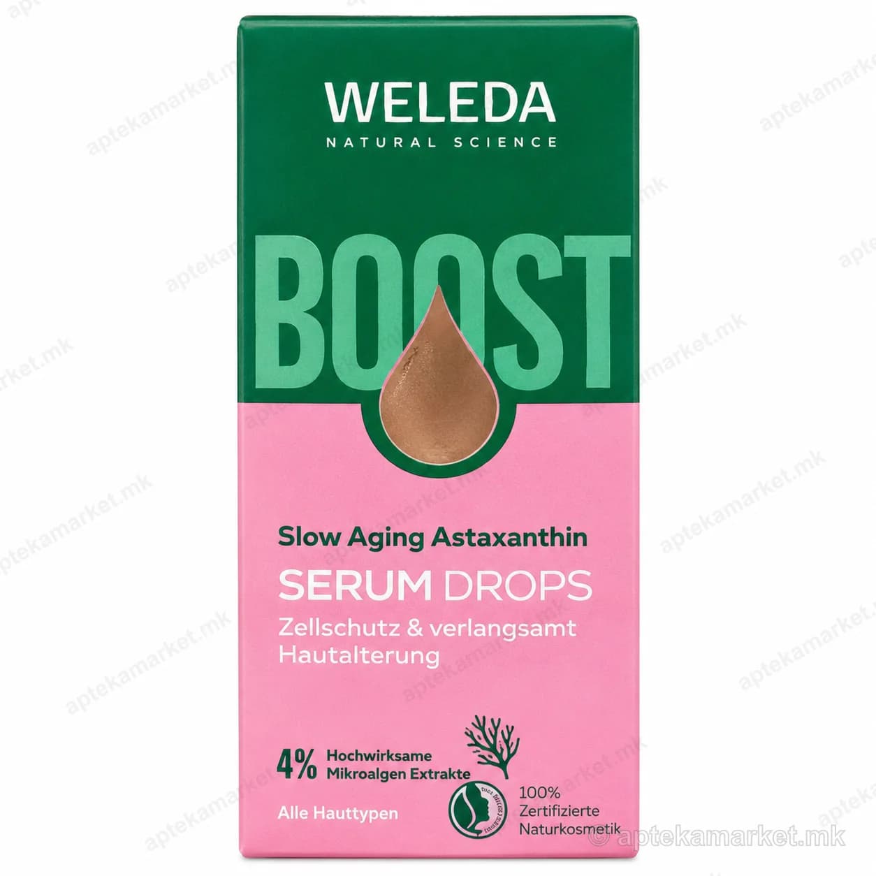 Weleda Boost Slow Aging Astaxanthin Serum Drops